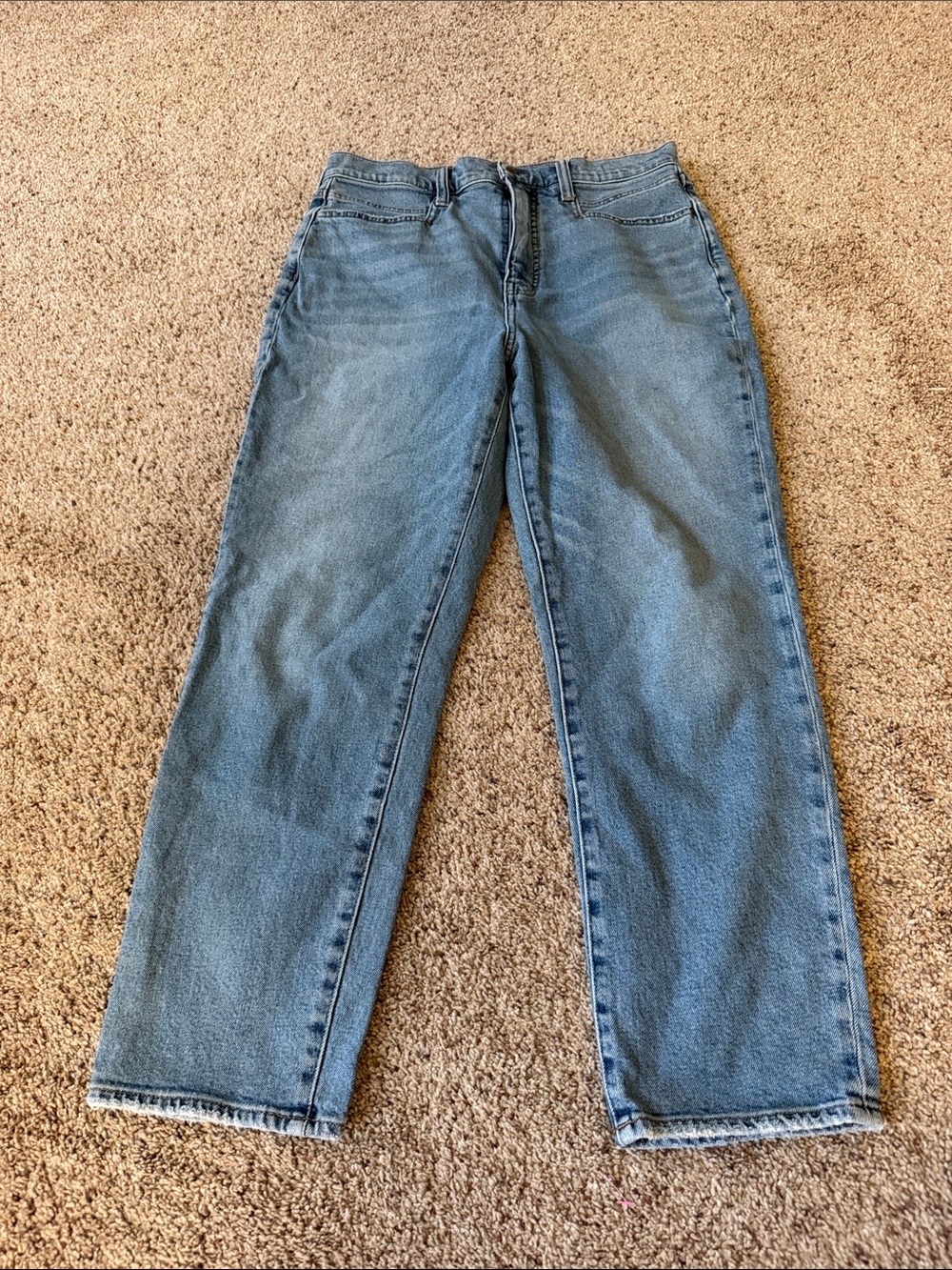 Madewell Light Blue mom Jeans